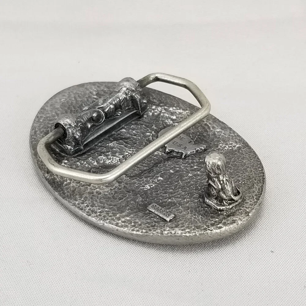 Belt Buckle Small Pewter NRA ILA Institute For Legislative‎ Action USA Made